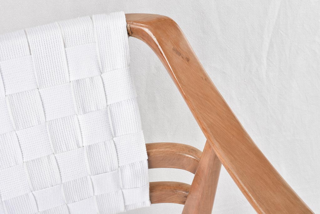 Pair of Scandinavian teak shaker armchairs