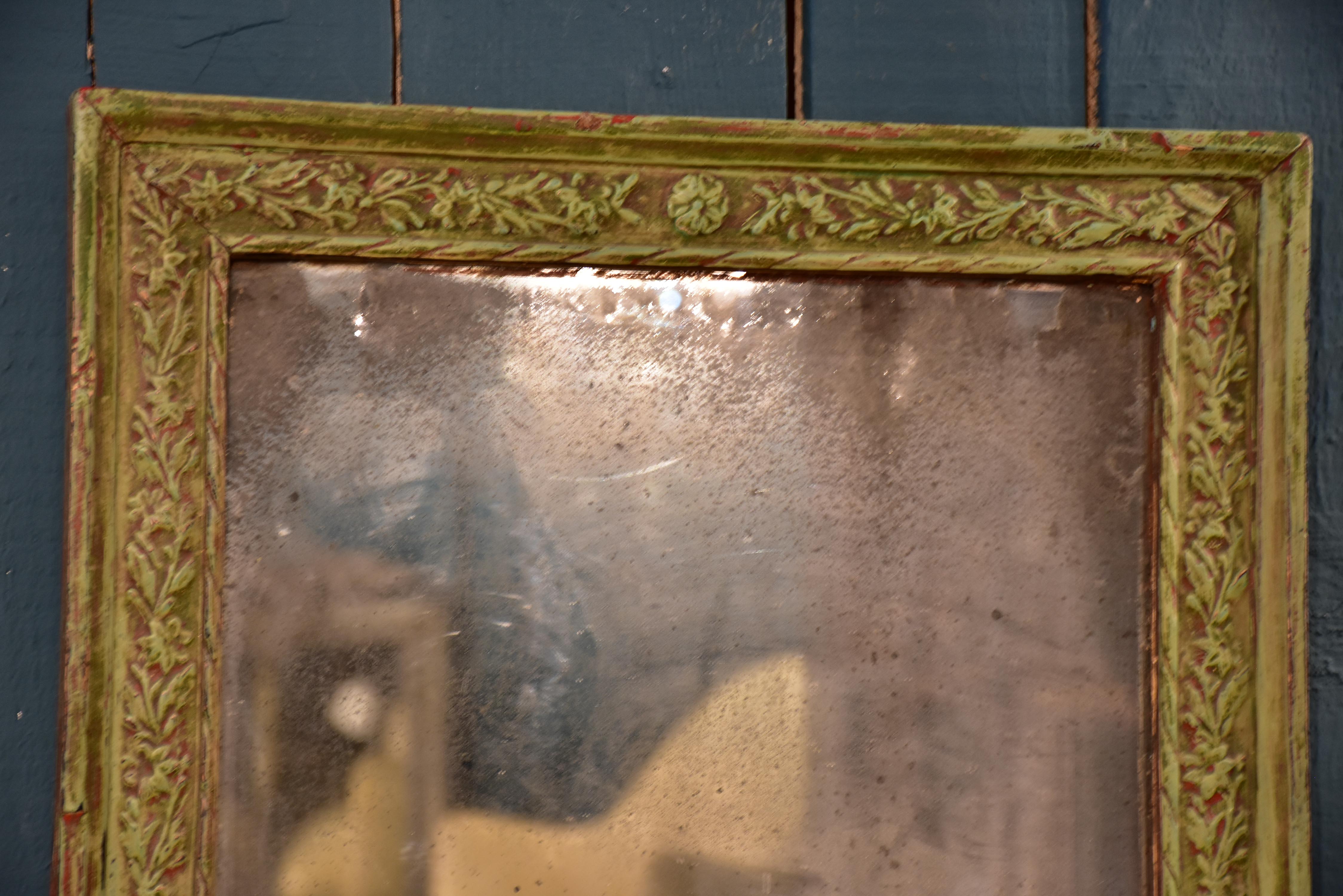 Recently Refinished Antique Louis XVI Mirror