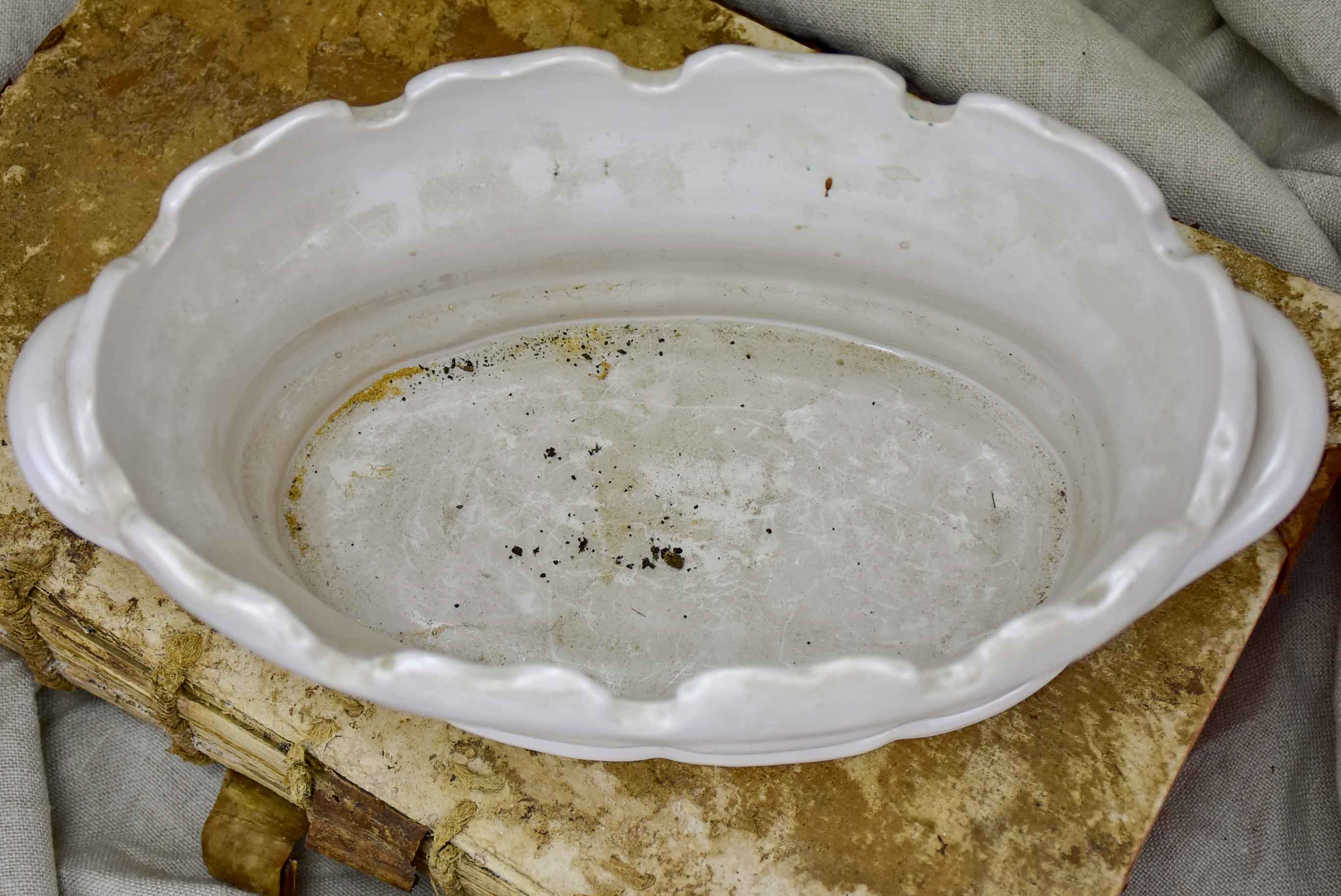 French ironstone planter