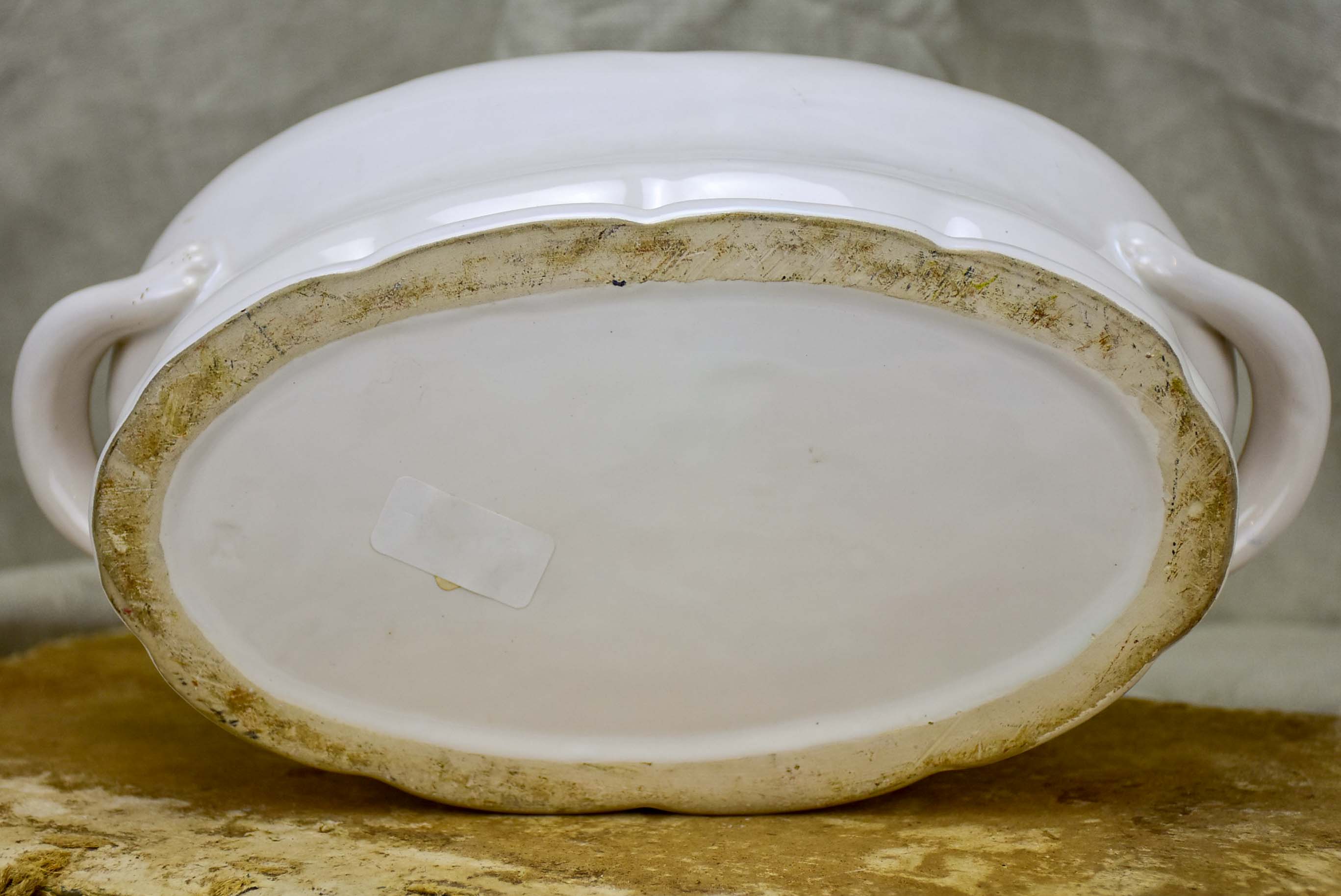 French ironstone planter