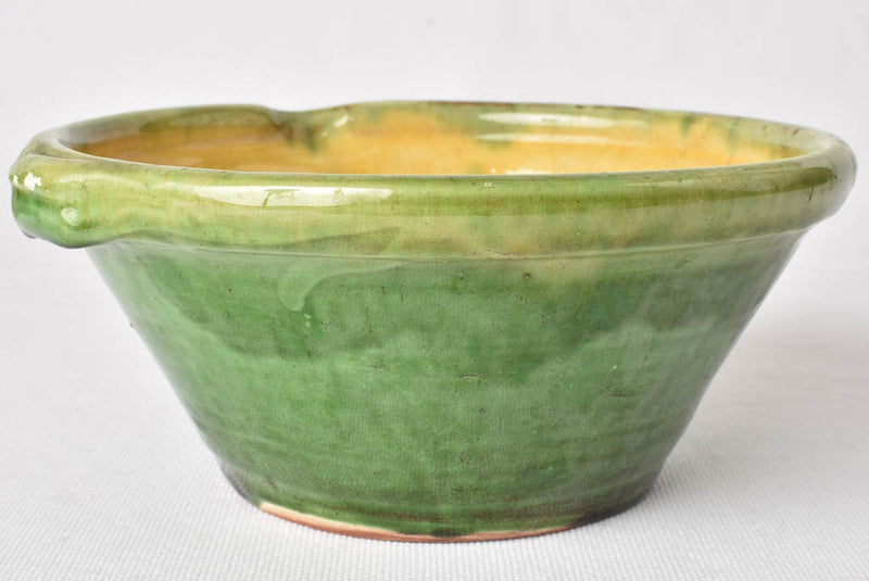 Ancient pottery studio's glazed bowls