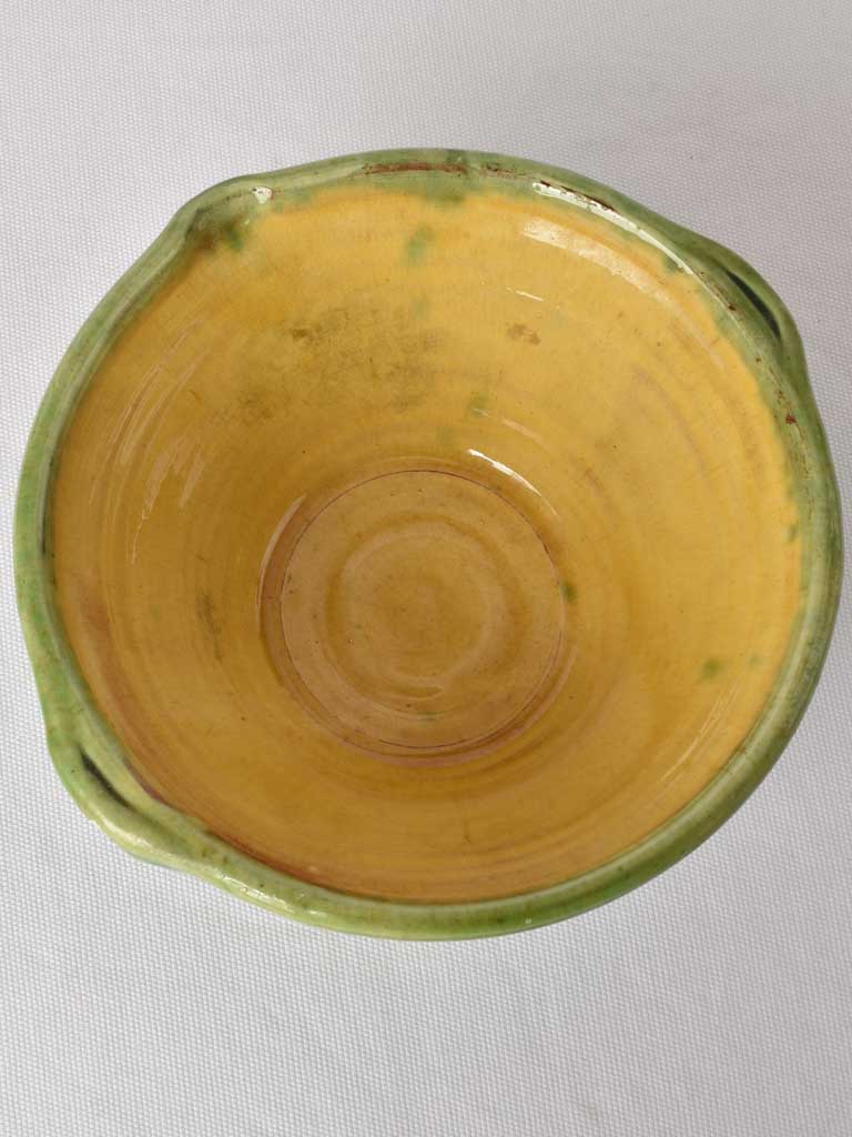 Tapered terracotta bowl, Saint Jean