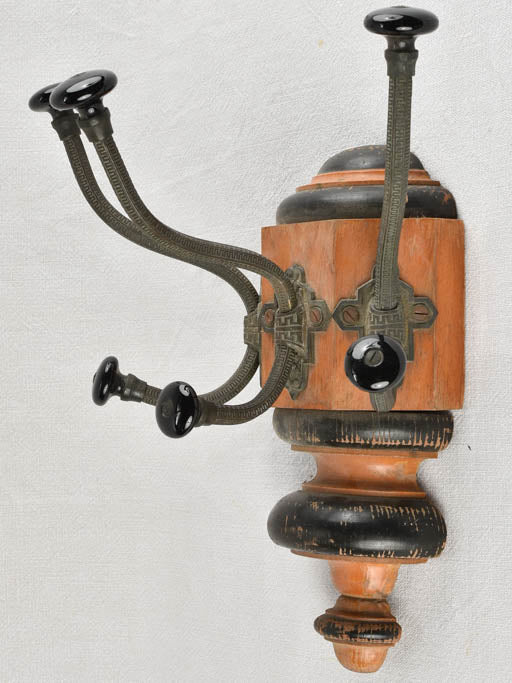 PAIR OF NAPOLEON III WALL BRACKETS - COAT RACKS
