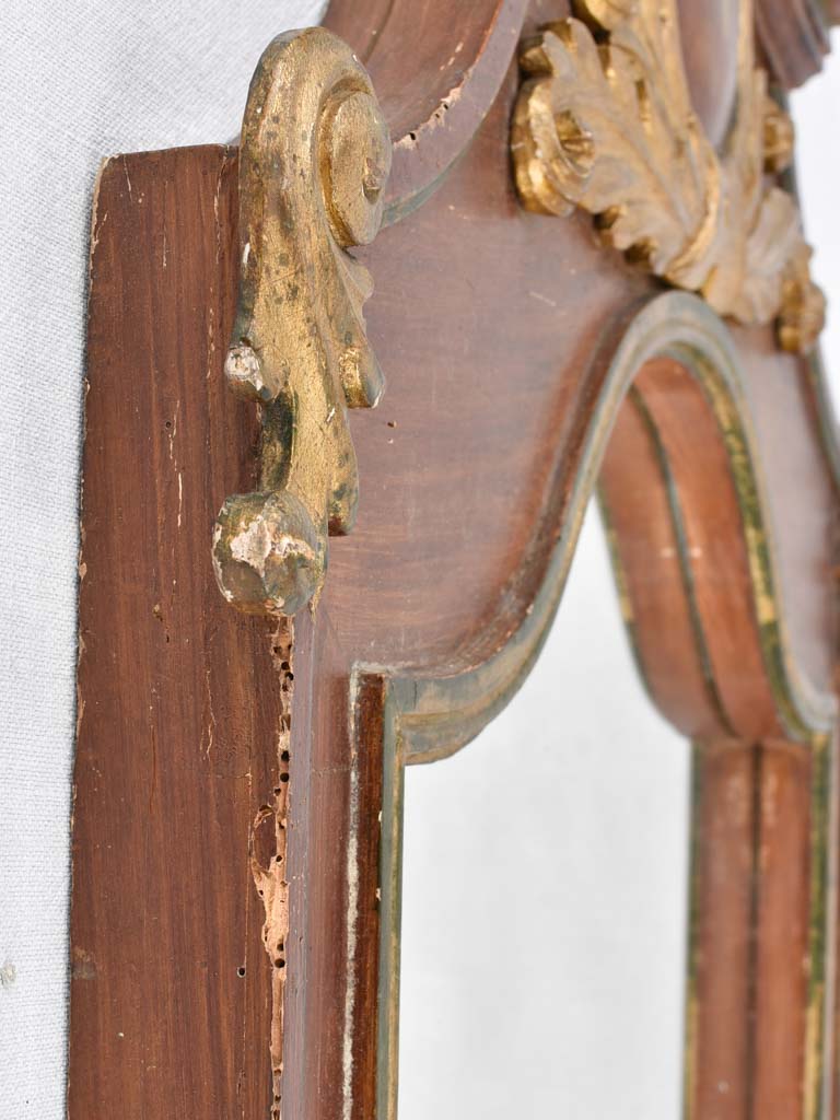 Late-19th-century salvaged church frame 26" x 45¼"