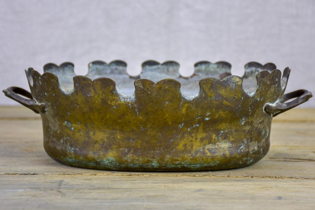 Rustic antique 19th Century French monteith