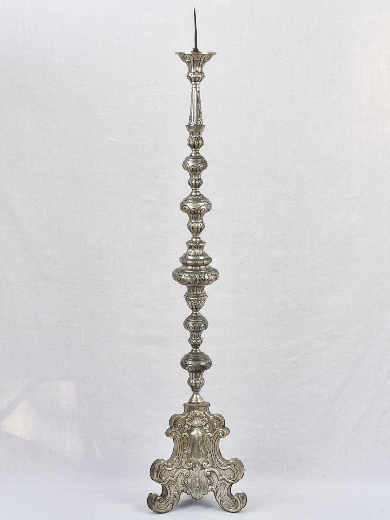 Giant antique Italian church candlestick