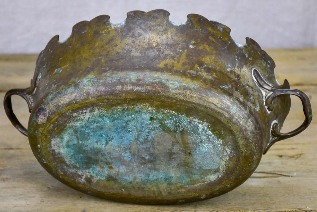 Rustic antique 19th Century French monteith