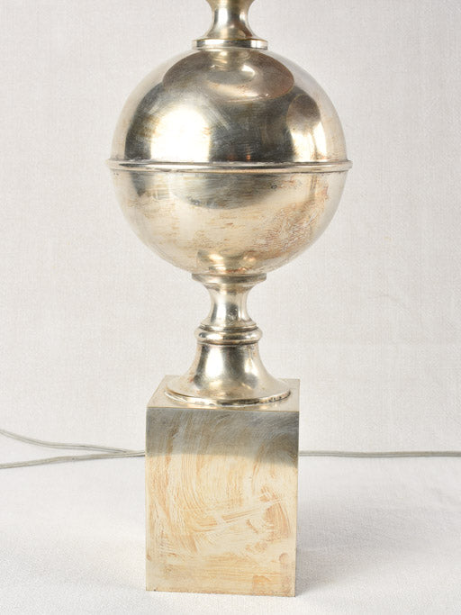 French table lamps with black shades