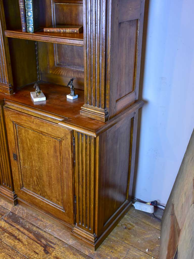19th Century French book case 86½"