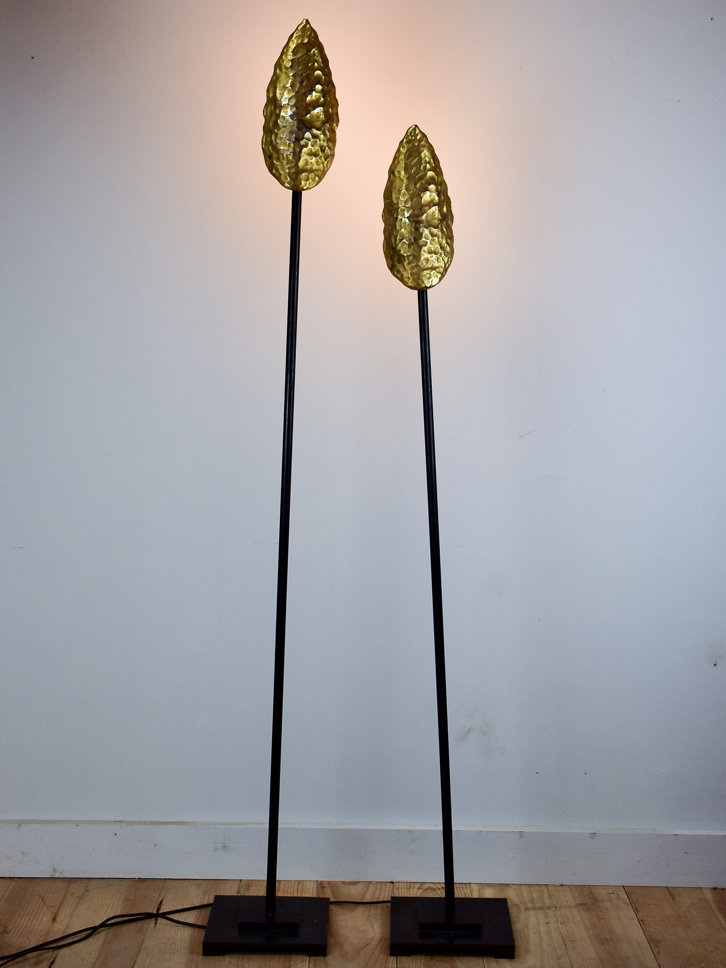Pair of Les Heritiers floor lamps