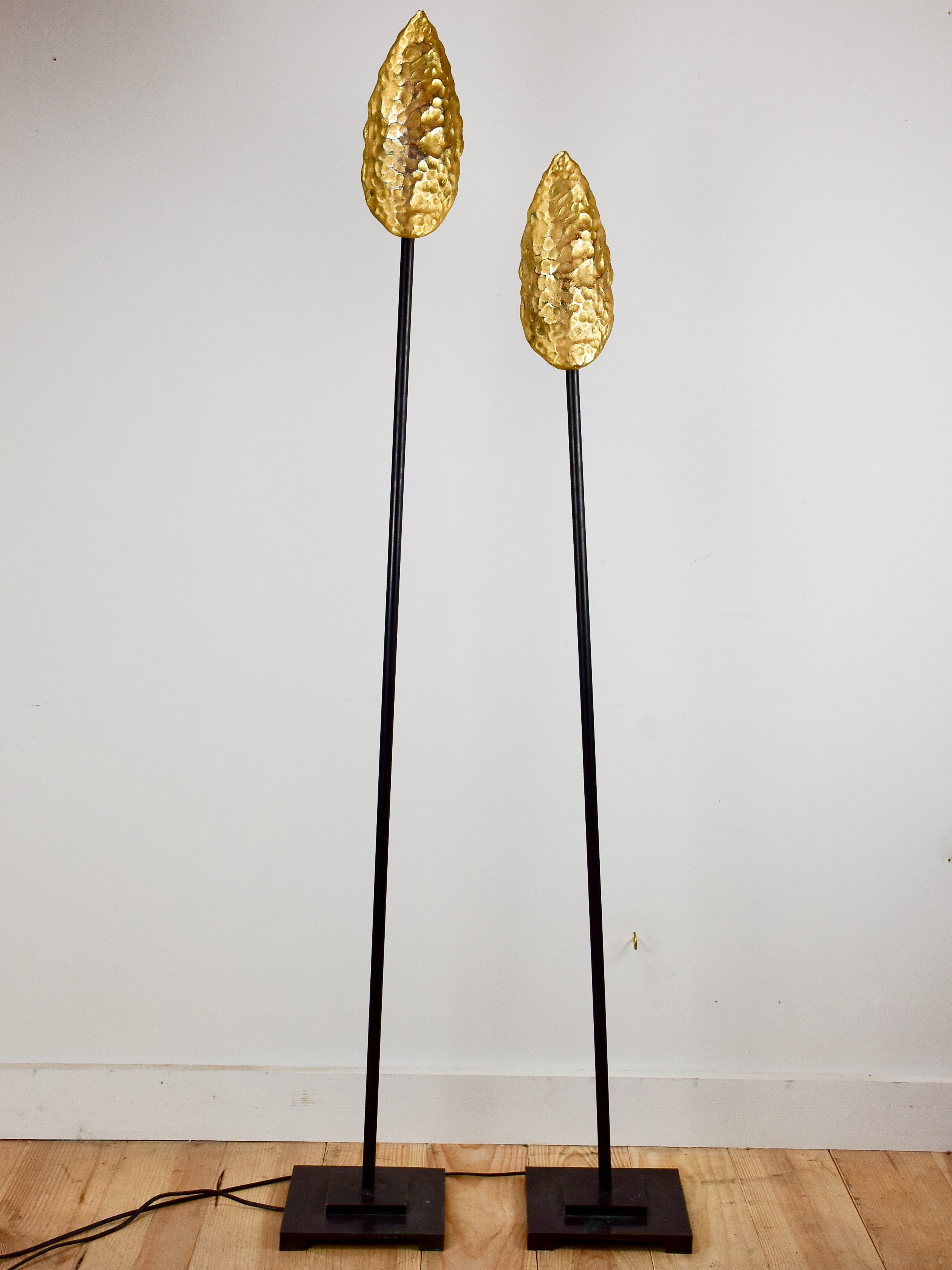 Pair of Les Heritiers floor lamps