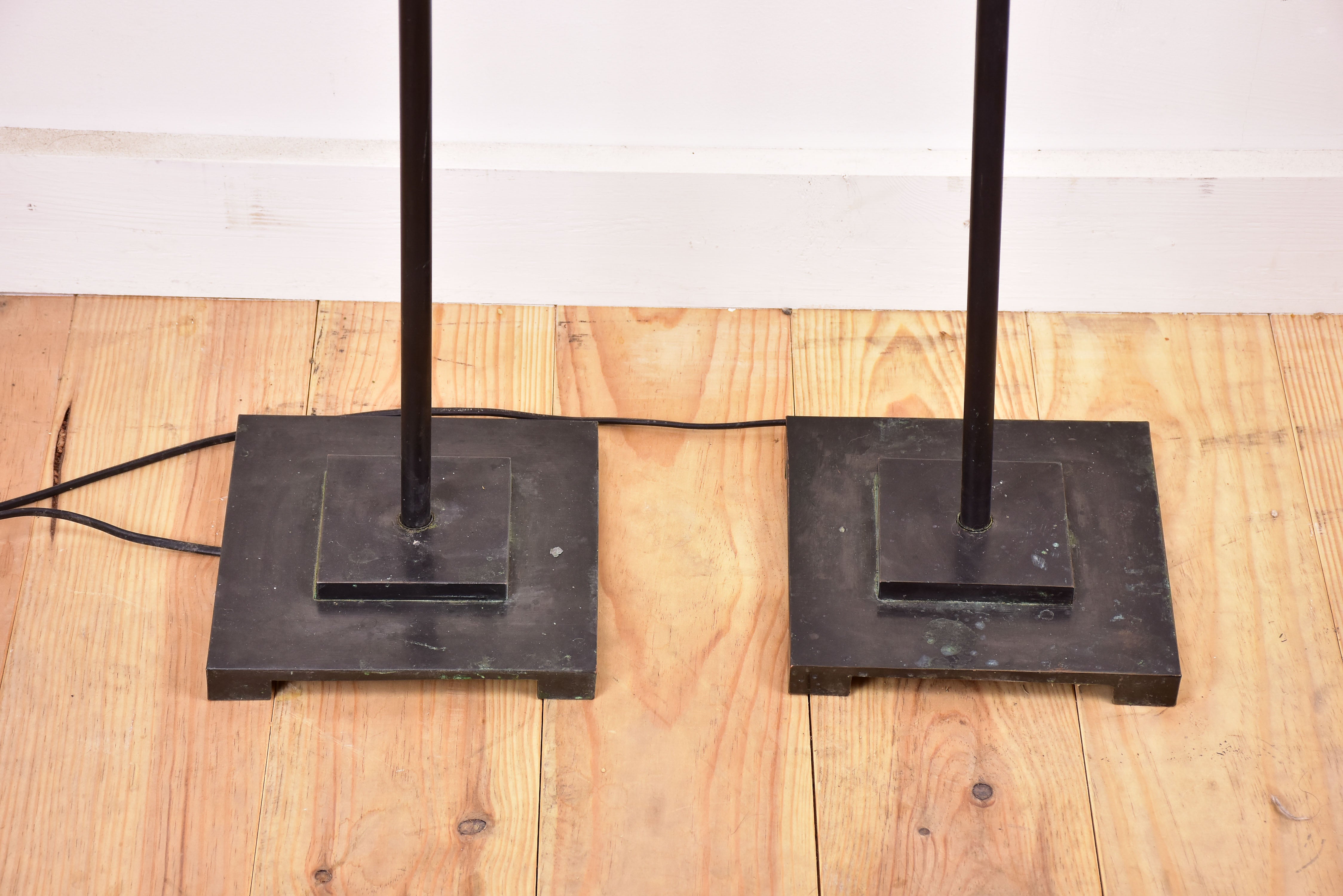Pair of Les Heritiers floor lamps