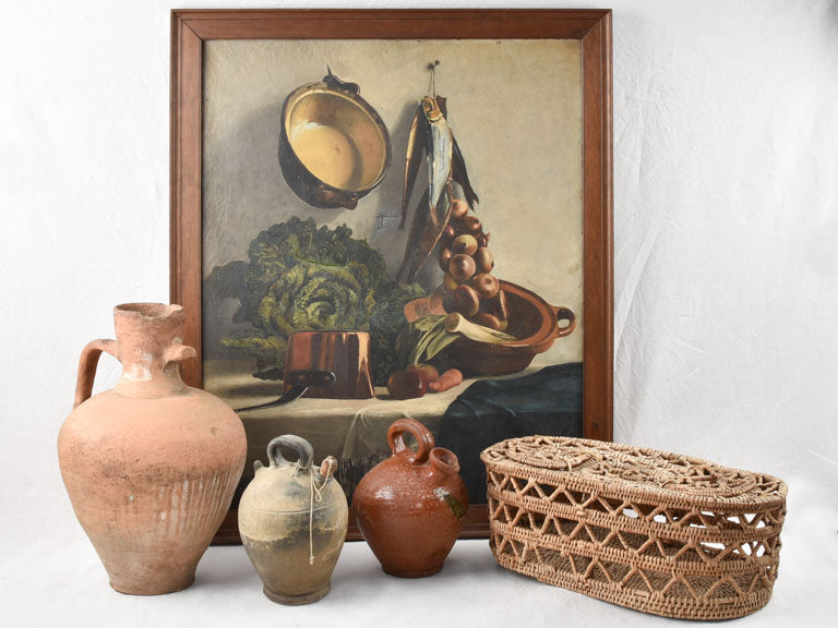 Classic Oil Canvas, Rustic Kitchen DecorN