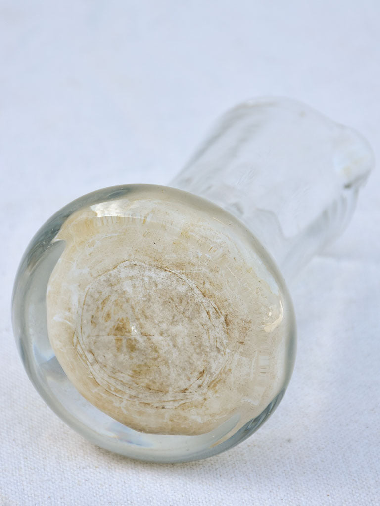 Blown glass bistro pitcher quarter litre 5½"