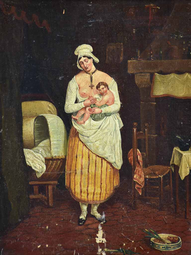 19th Century French oil painting