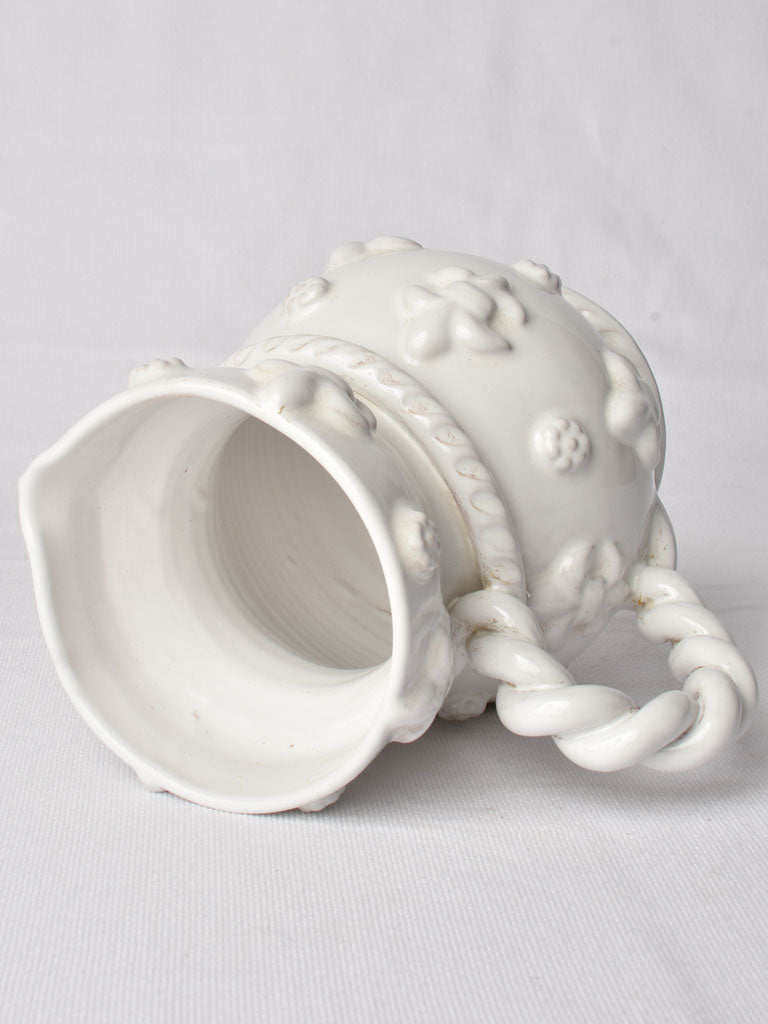 Tessier's Classic Relief-Decorated Pitcher