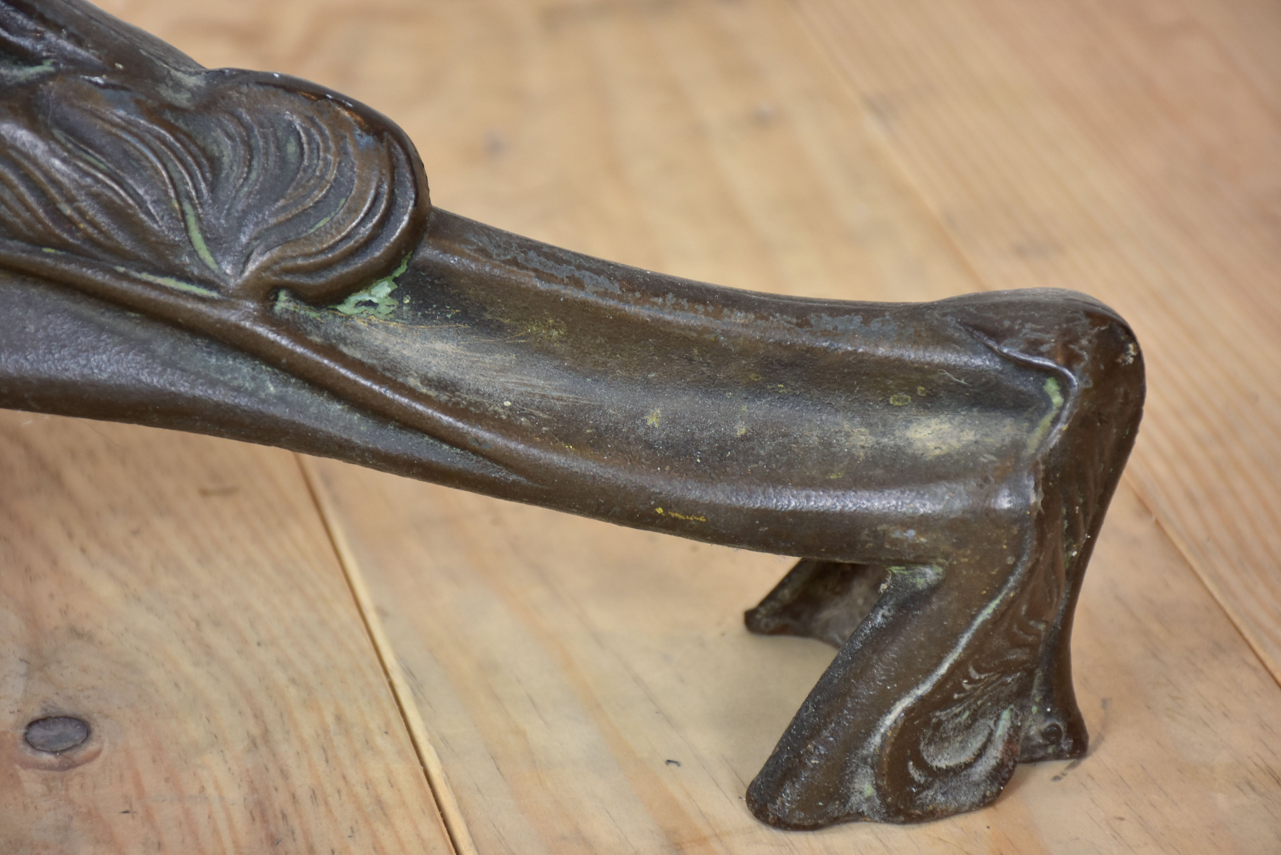 Antique French Art Nouveau bistro table
