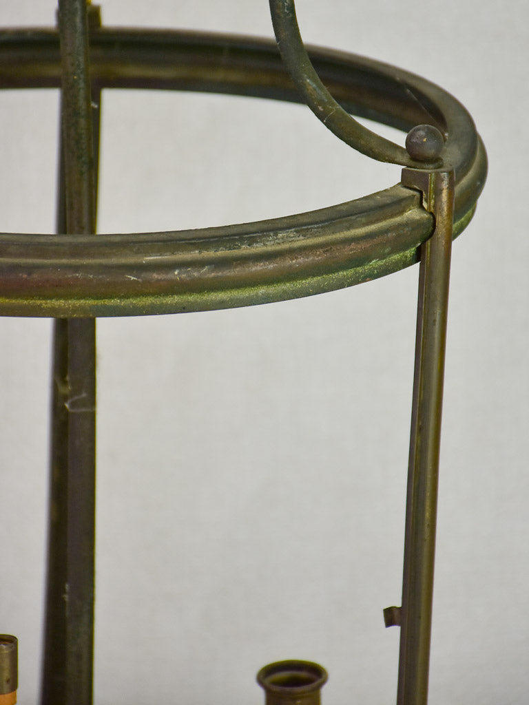 Rustic 19th Century French lantern - iron 23¾"