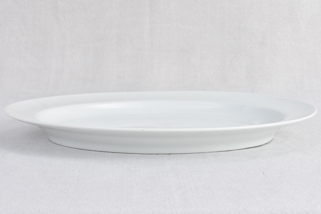Antique French roast serving platter 13½" x 17"