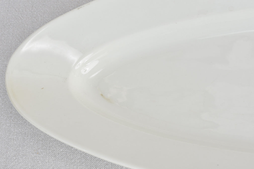 Large oval serving platter 28"