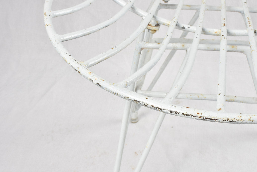 Impressive aesthetic old metal chair