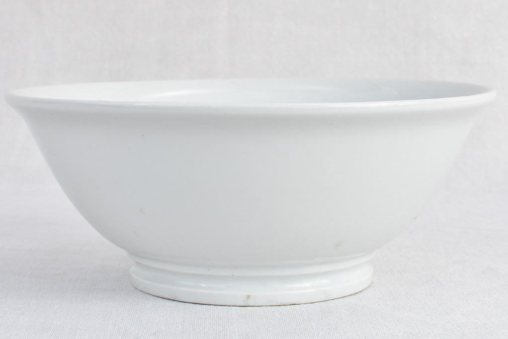 Antique French salad bowl 10¾"