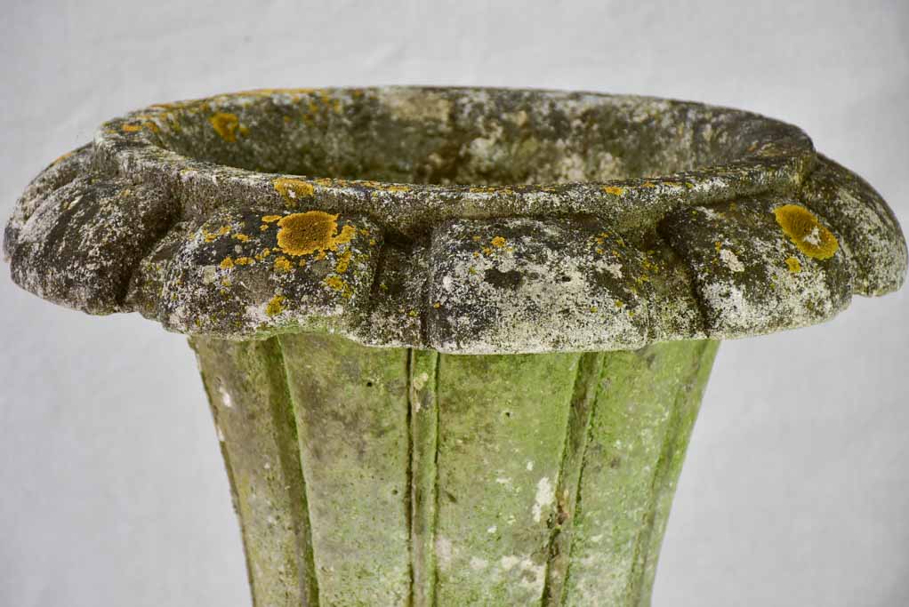 Early 20th-century French Medici shape stone planter 20"
