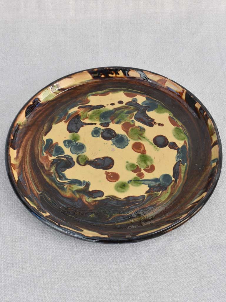 Early 20th century tart presentation platter - Cliousclat 11¾"