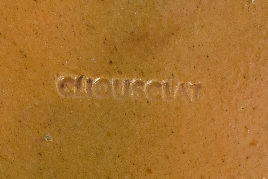 Early 20th century tart presentation platter - Cliousclat 11¾"