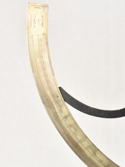 Antique German Paper Scale Balance by Louis Schopper, Leipzig.