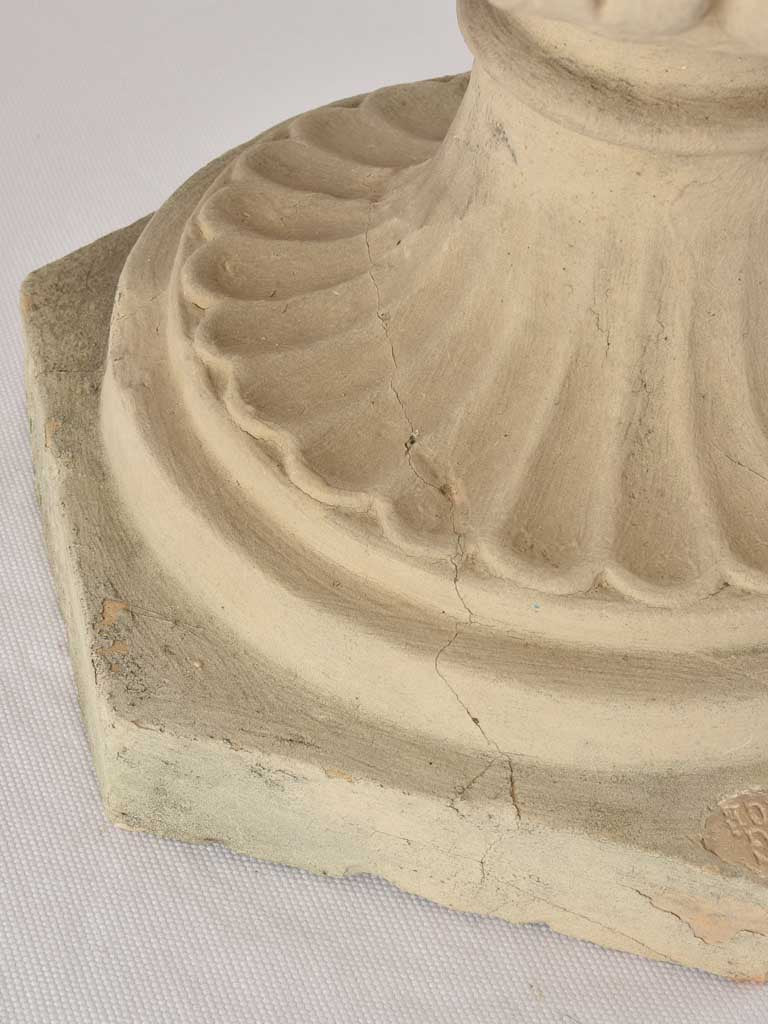 Pair of large garden planters - terracotta 17¾"