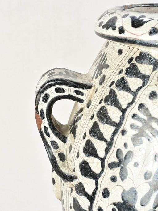 VINTAGE EARTHENWARE JAR - ULISSE CANTAGALLI, FLORENCE 23¾"
