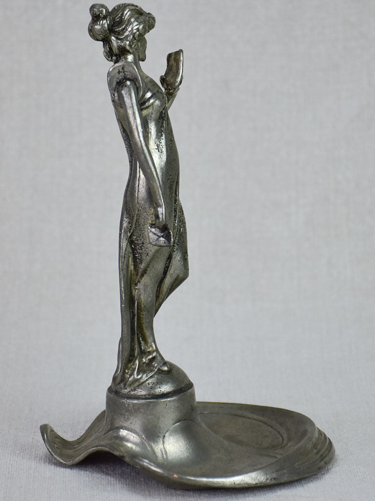 Vintage WMF lady mirror vide poche