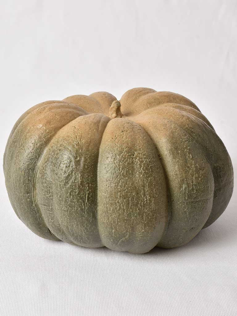 Unique Eyraud sandstone pumpkin accent