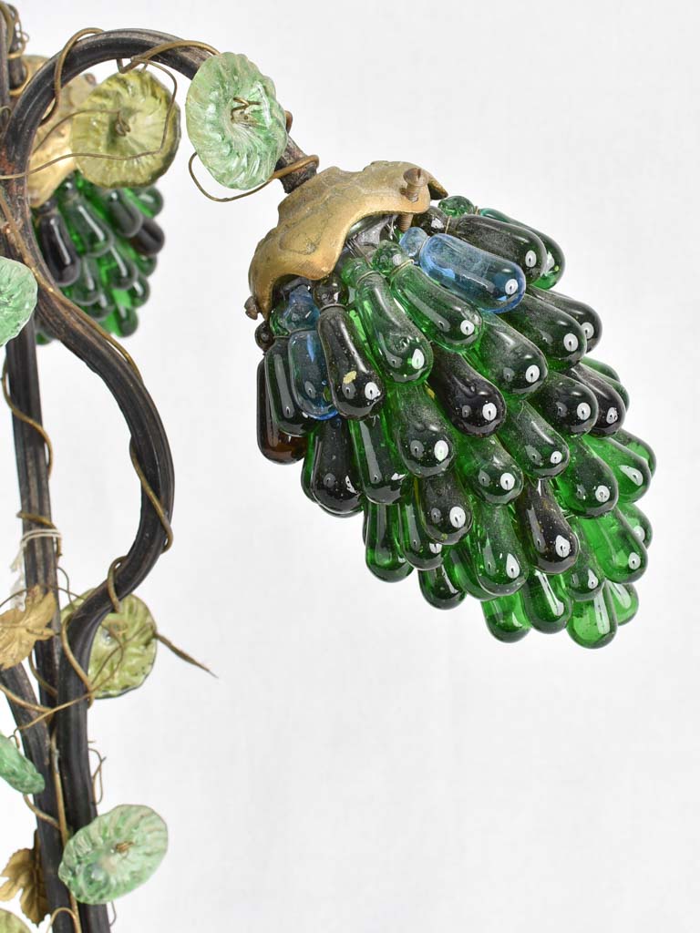 Vintage Green Grape Cluster Lamp
