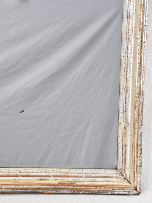 Louis XVI beige framed mirror