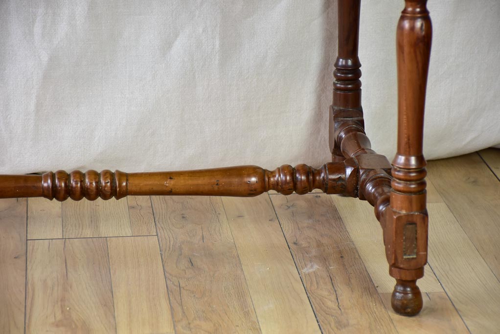 Antique French style walnut desk