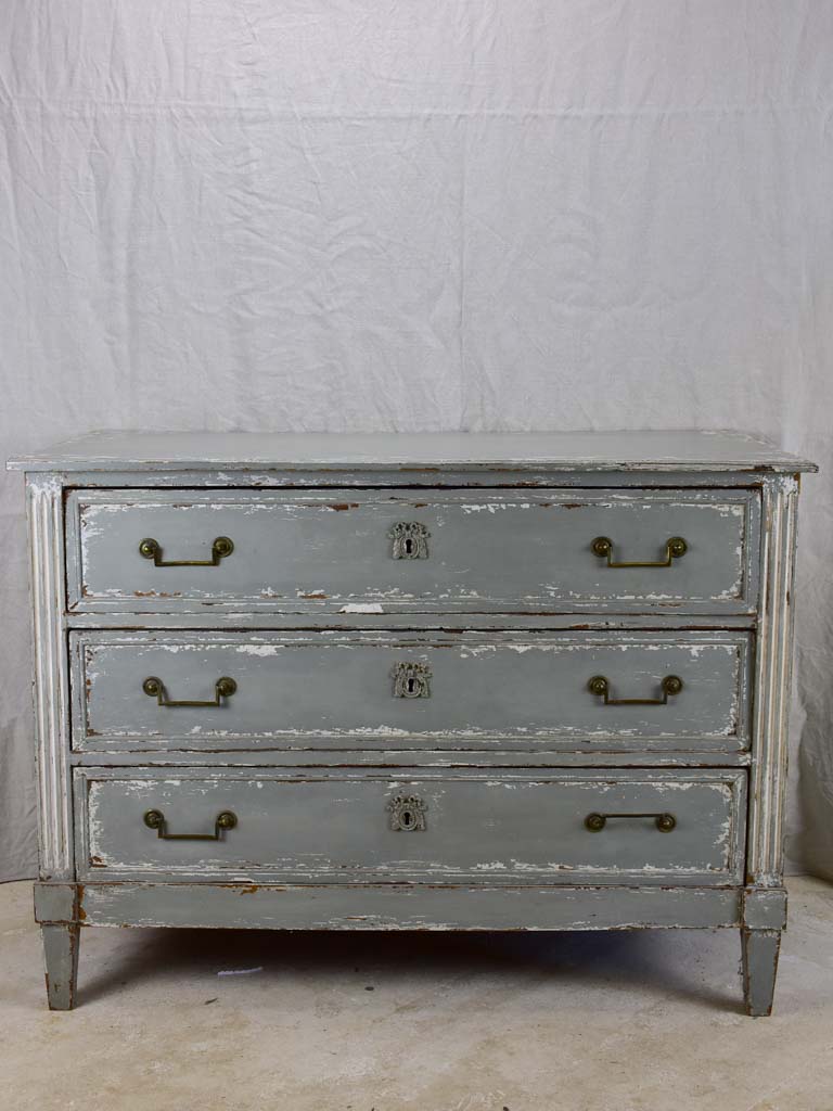 Antique French Louis XVI commode - three drawers