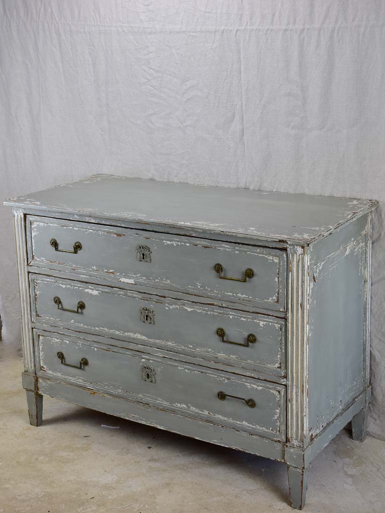 Antique French Louis XVI commode - three drawers