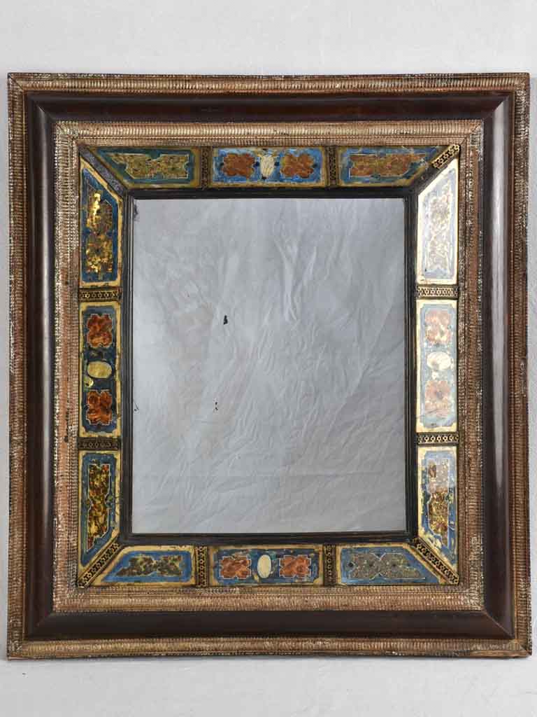 RESERVED IMK 19TH CENTURY ITALIAN MIRROR - DOUBLE FRAME 33½" x 30"