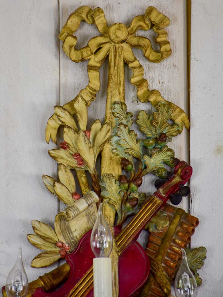 Pair of Louis XVI wall sconces
