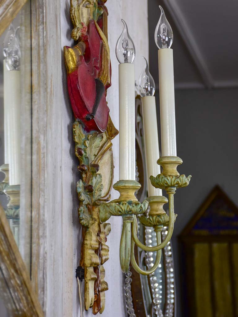 Pair of Louis XVI wall sconces