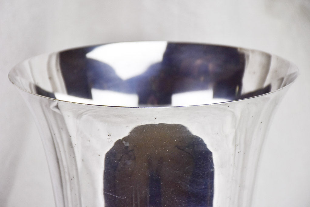 Rare tulip shape Christofle vase - early 20th Century