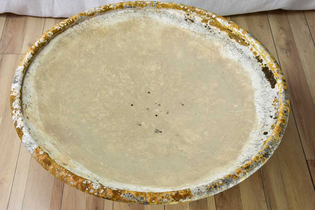 Very large round Willy Guhl planter - 1970's 39½"