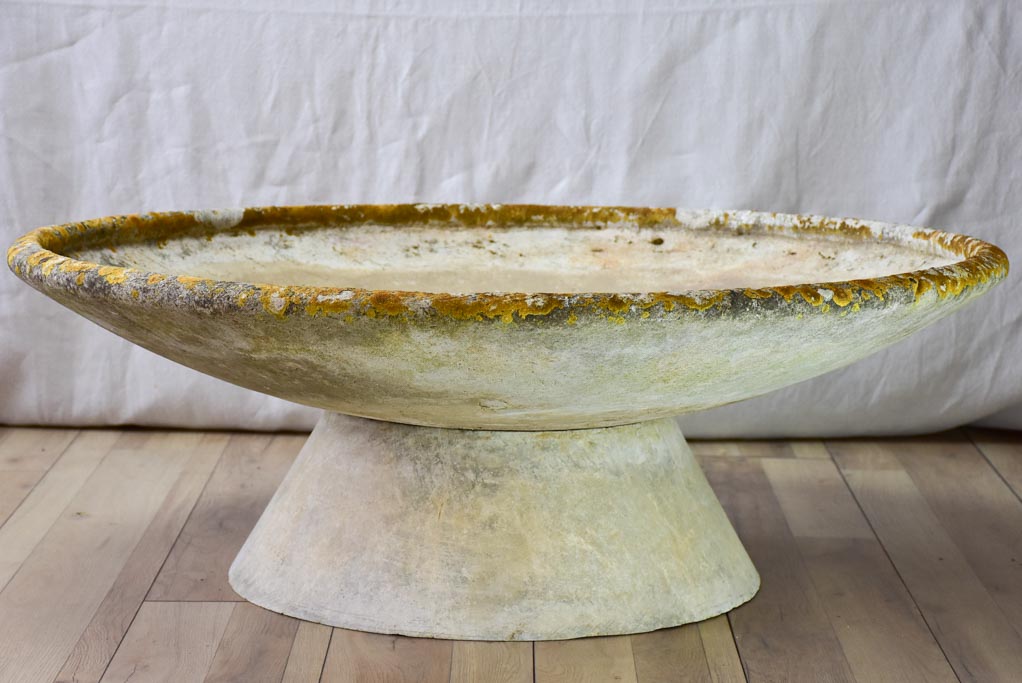 Very large round Willy Guhl planter - 1970's 39½"