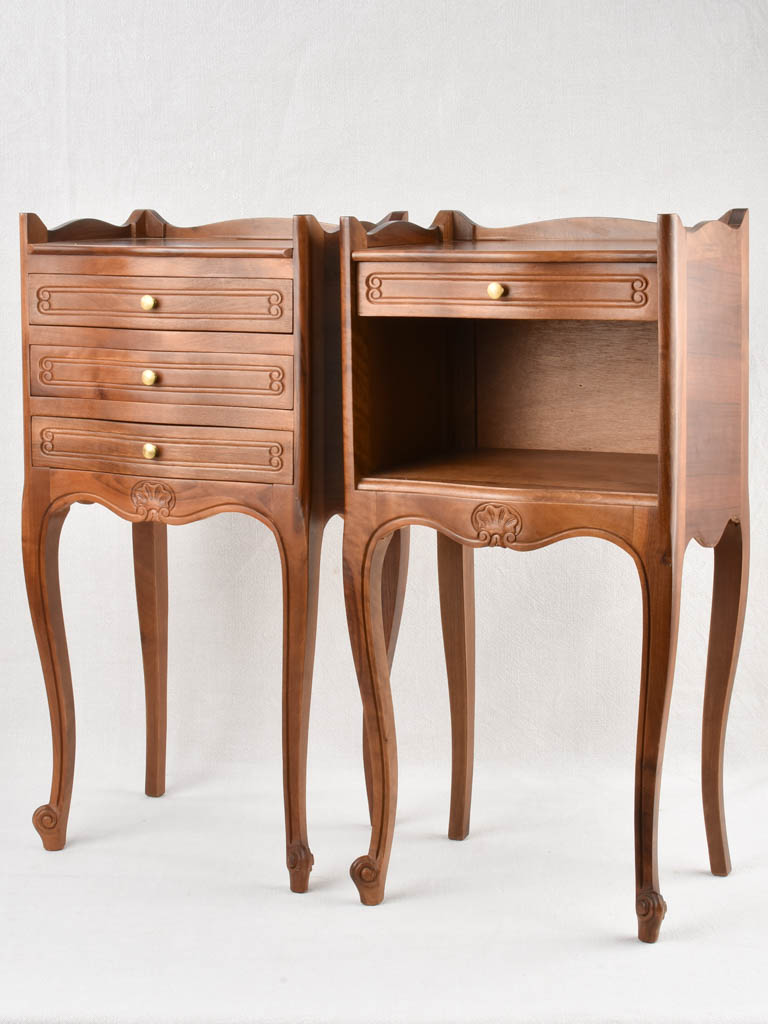 Two Louis XV nightstands