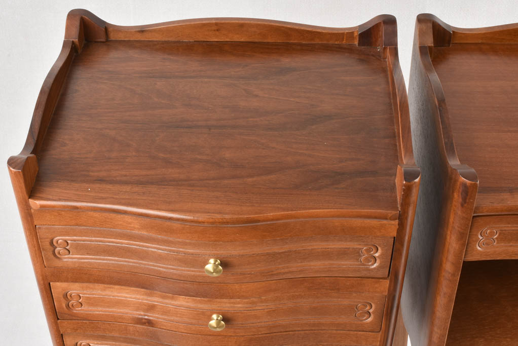 Two Louis XV nightstands