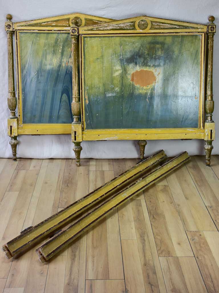 Antique French Directoire bed frame