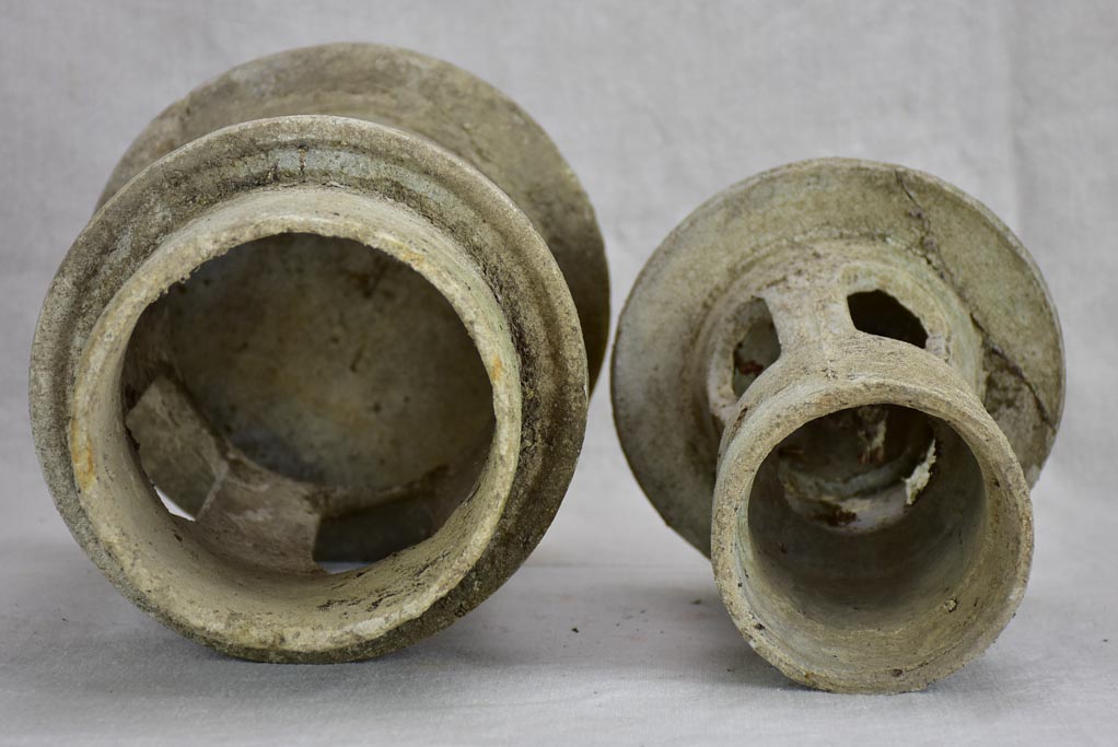 Two mid century chimney stacks
