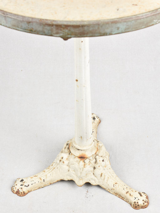 PAIR OF NAPOLEON III ROUND TABLES - MARBLE